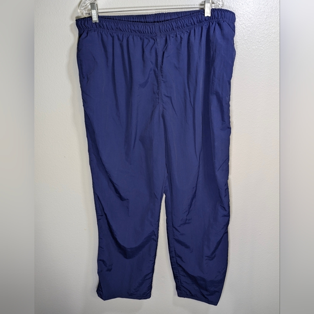 Lands End mens jogger pants navy blue size 42